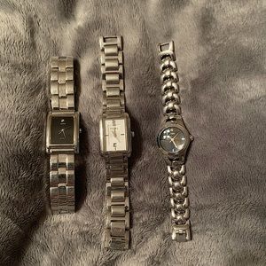 Guess and Fossil watches
